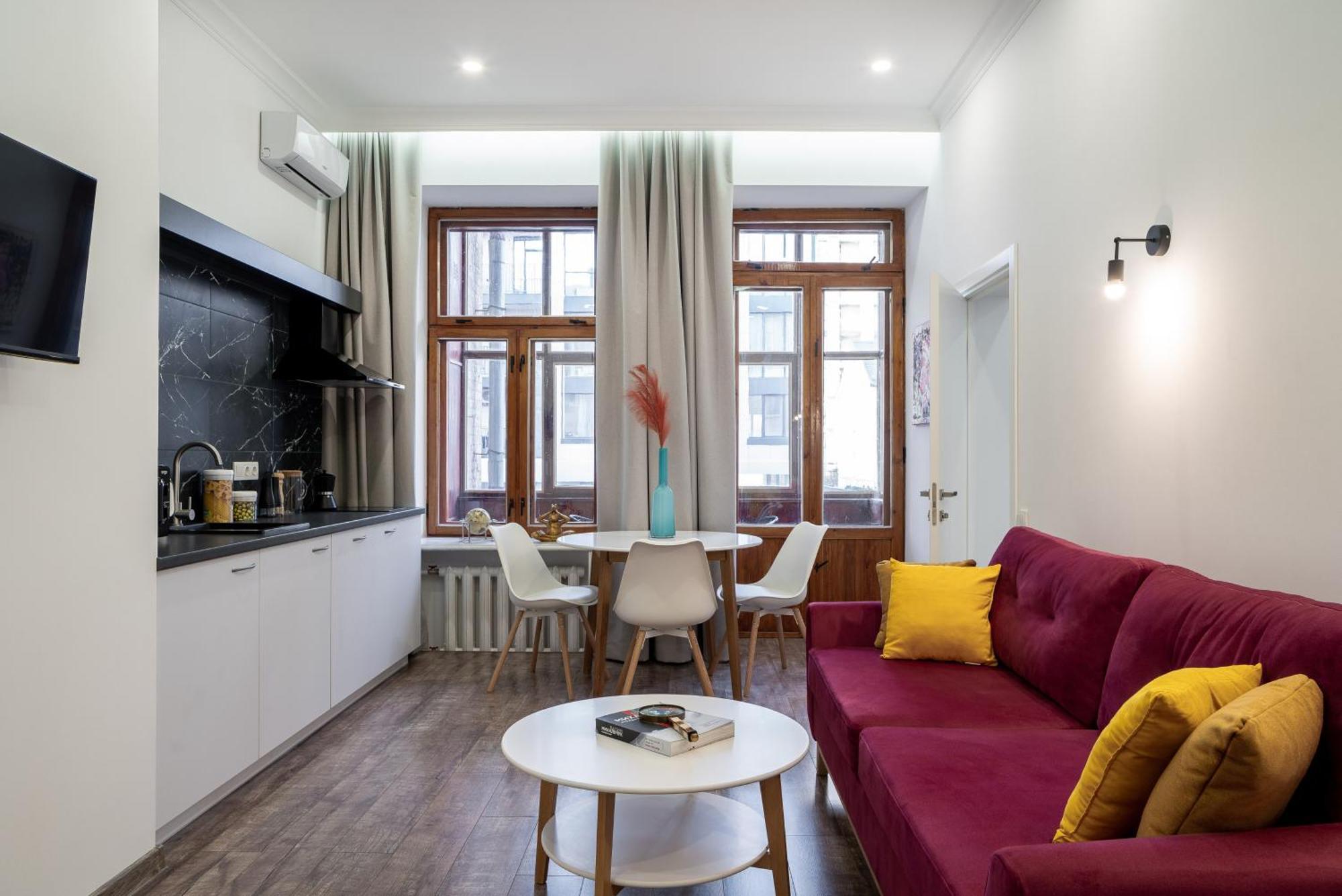 Yaroslav Val Lux Apartments Kiev Eksteriør bilde
